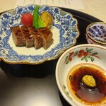 銀座 吉兆 - 黒毛和牛つけ焼き