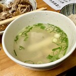 魚市場 小松 - 汁物