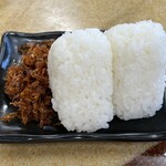 天領うどん 昭和町店 - おにぎり