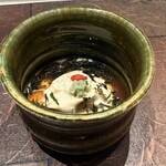 日本料理 「風花」 - 先付の一品。湯葉のべっこうあんかけ。