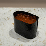 日本料理 「風花」 - いくら。粒立ちよく上品。