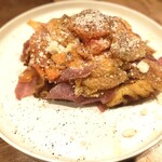 金剛商店138番地 - 生ハムと柿のフレンチトースト