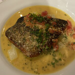 Decoller - スズキのソテー。満足の一品。