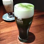 中野炉端 炭華 - 富士山抹茶スイートビール