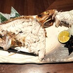 中野炉端 炭華 - 真鯛　原始焼き