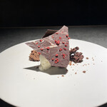 malca - チョコレートとヘーゼルナッツ　柚子シャーベット