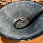 自家製麺 めがね - 美味しく完飲・完食。ごちそうさまでした。