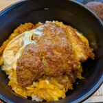 資さんうどん - かつとじご飯、カツ丼ですね