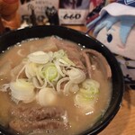もつ煮屋まめちゃん - 看板メニューのもつ煮Ψ( 'ч' ☆)