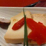 日本料理 よこ倉 - ちーず豆富味噌漬け