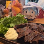 もつ煮屋まめちゃん - おすすめしたいクジラ味噌焼き 