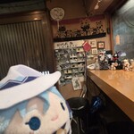 もつ煮屋まめちゃん - 店にいる人みんな猫好き( *´꒳`* )‪ฅ‬ﾆｬｰｧﾝ
