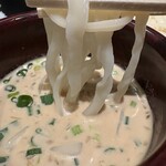 うどん家 八重桜 - 長野のくるみダレみたいに濃厚な胡麻ダレ