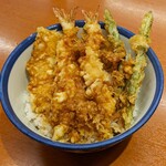 天丼てんや - 料理写真:海老とイカの上天丼