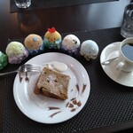 ラ ビストリア - エスプレッソのシフォンケーキ   珈琲    すみっコ達