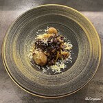 カーサ・デル・チーボ - 銀の鴨のラグーのタヤリンと縄文栗