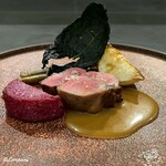 カーサ・デル・チーボ - 奥津軽産 猪の肩ロースのアッロースト