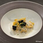 カーサ・デル・チーボ - スッポンのトルテッリとキャビア