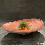 カーサ・デル・チーボ - 秋鮭と秋鮭の白子で味わう冷製タリオリーニ