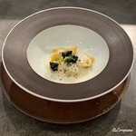 カーサ・デル・チーボ - スッポンのトルテッリとキャビア