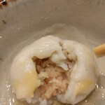 日本料理 よこ倉 - 百合根饅頭銀あん掛け
