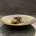 カーサ・デル・チーボ - 銀の鴨のラグーのタヤリンと縄文栗