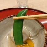 日本料理 よこ倉 - スナップエンドウ