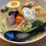 鳥羽ちゃんぽんと炙り鯖寿司 花清水 - 