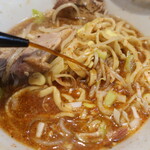 ラーメン二郎 - 赤酢投入～♪