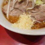 ラーメン二郎 - ニンニク少し