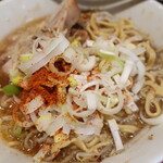 ラーメン二郎 - 白ネギ投下～♪