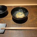 京橋 鮨 好日 - 海老真薯 薄氷仕立て