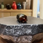 京橋 鮨 好日 - 干瓢巻き半分