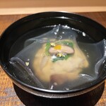 京橋 鮨 好日 - 海老真薯 薄氷仕立て