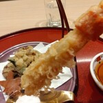 日本料理 よこ倉 - ずわい蟹天麩羅