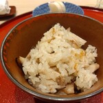 日本料理 よこ倉 - きのこ御飯