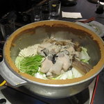 酒徒庵 - カキの土手鍋