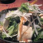 京の焼肉処 弘 - 豆腐の胡麻ドレッシング