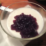 京の焼肉処 弘 - 杏仁豆腐・赤ワインジュレ