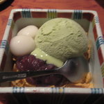 京の焼肉処 弘 - 白玉抹茶アイス