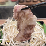 しゃぶしゃぶ萬野 - 焼けた〜