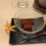 日本料理 よこ倉 - チョコわらび餅