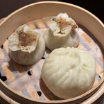 南翔饅頭店 - 糯米焼売、精進饅頭