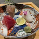 8knot - お造り♪炭塩がめちゃ旨でした♪