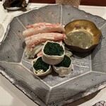 吉星 - 松葉蟹の蟹味噌ディップ