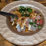 北海道 炉端 えぞ羅 - カルパッチョ