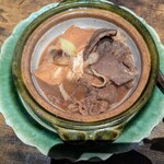 北海道 炉端 えぞ羅 - 土鍋肉豆腐