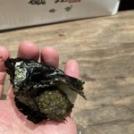 鳥茂 - キャビアのおにぎり