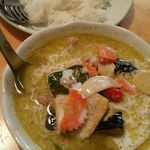 グリーンカレー　800円