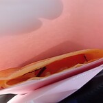 スーパーセンターシマヤ - 富山の昆布クレープ 中に赤い渦巻きかまぼこが入ってます。